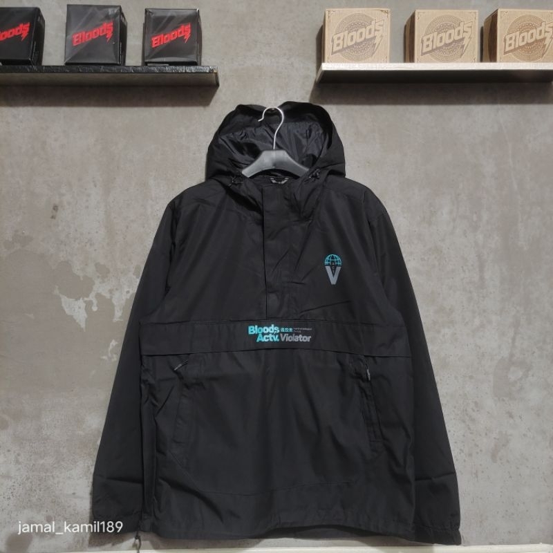 JACKET OUTDOOR BLOODS ACTV ANTORA BLACK ORIGINAL.