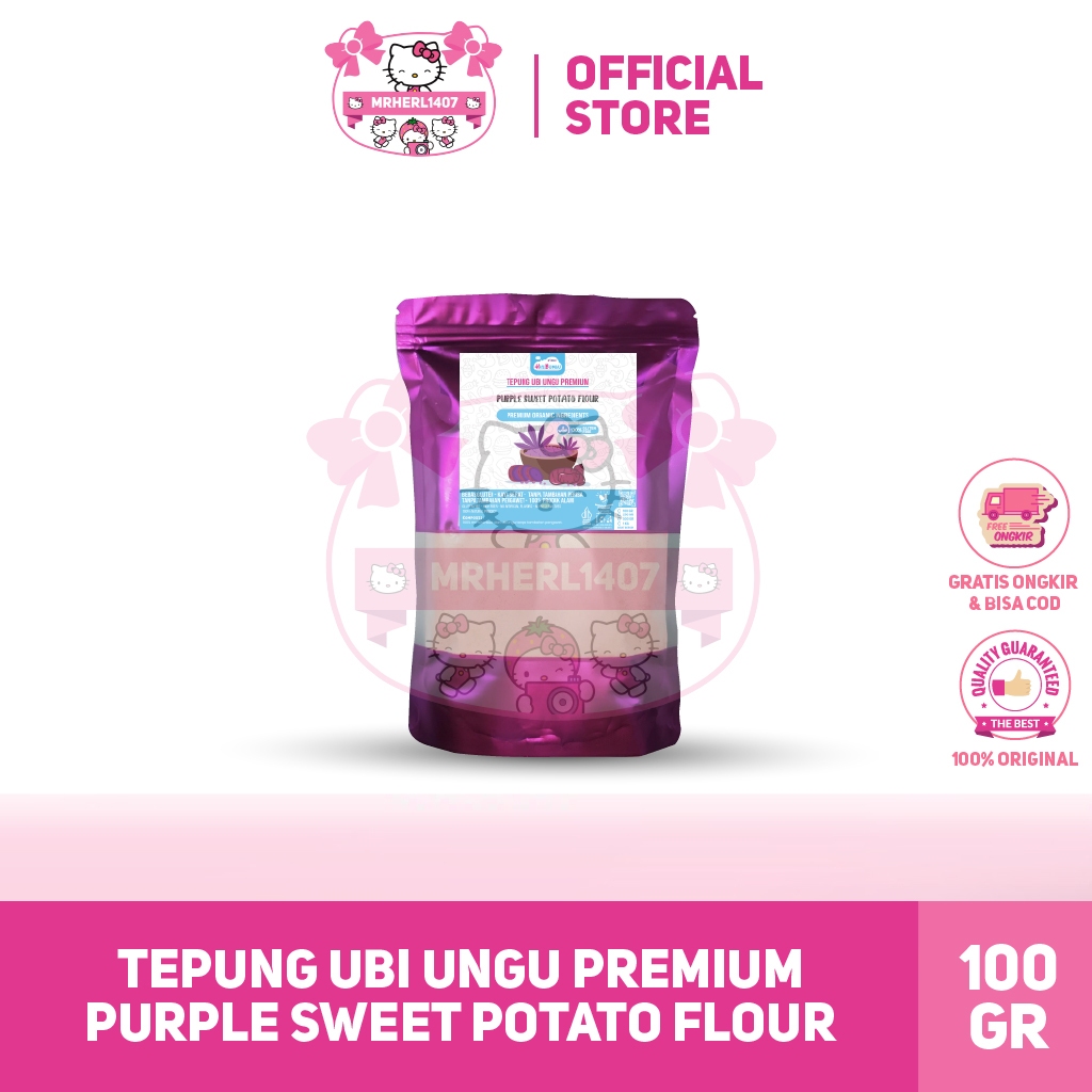 

Purple Sweet Potato Flour Food Grade | Tepung Ubi Ungu Premium