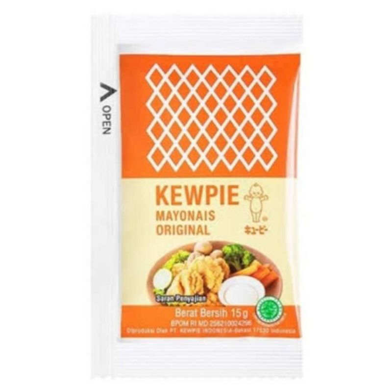 

KEWPIE Mayonaise Original Sachet / (20pcs x 15gr)