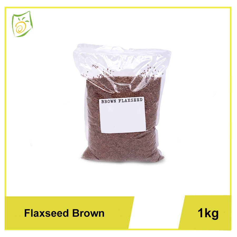 

Flaxseed Brown 1kg - Biji Rami Coklat 1kg