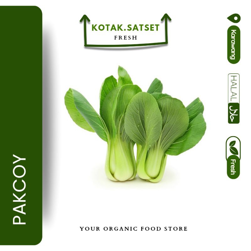 

Pakcoy Kotak Saset Fresh Halal