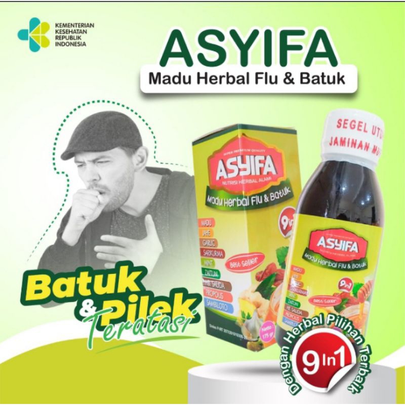 

ASYIFA || madu herbal flu & batuk || anak&dewasa