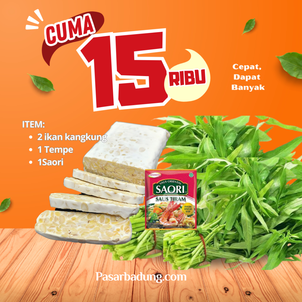 

Paket hemat Cuma 15 ribu aja!