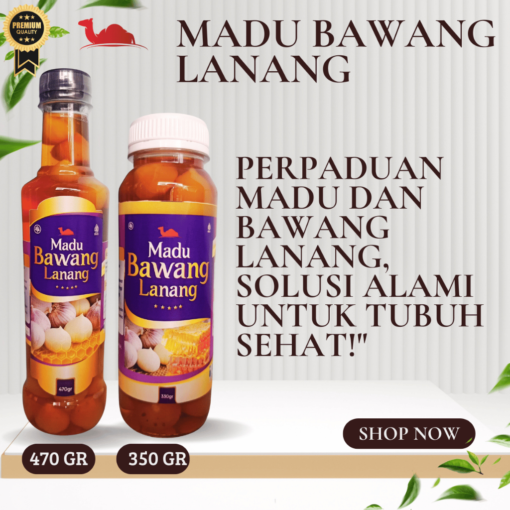 

Madu Bawang Lanang Onta Merah: Solusi Alami untuk Tubuh Fit