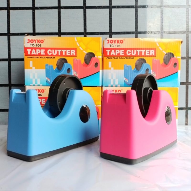 

HenJO Alat Pemotong Isolasi Tape Dispenser Joyko TC-106 ( Pcs ) [ Original ]