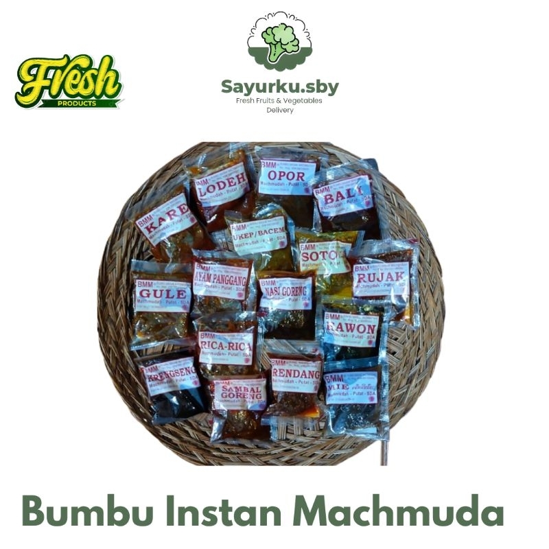 

Sayurku.sby Fresh Products Bumbu Instan Machmuda 1Pcs