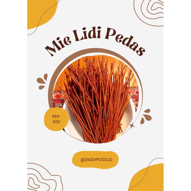 

Mie Lidi Pedas Thinwall 500ml - Mie Lidi 500ml - Mie Lidi