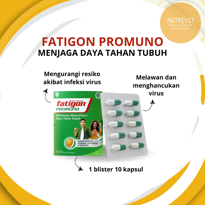 Fatigon Promuno Suplemen Daya Tahan Tubuh