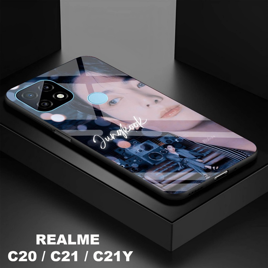 Softcase Kaca Kilau Realme C20 / C21 C21Y - Softcase Kaca Realme C20 / C21 C21Y - Softcase Kaca Kila