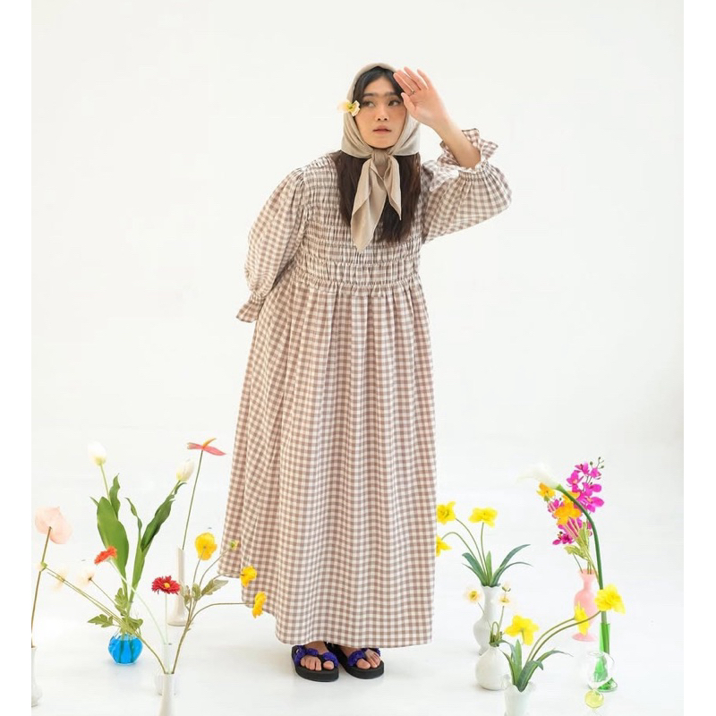 Preloved Gingham Dress - By Trick and Tricky