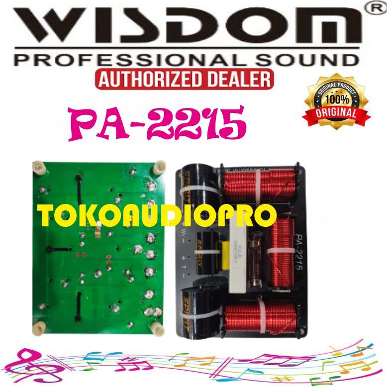 Crossover Pasif PA2215 By Wisdom Audio PA-2215