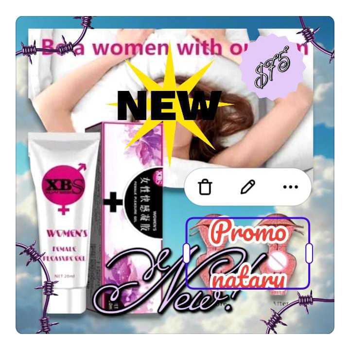 XBS GEL pelumas gel wanita / orgasmic gel women xbs