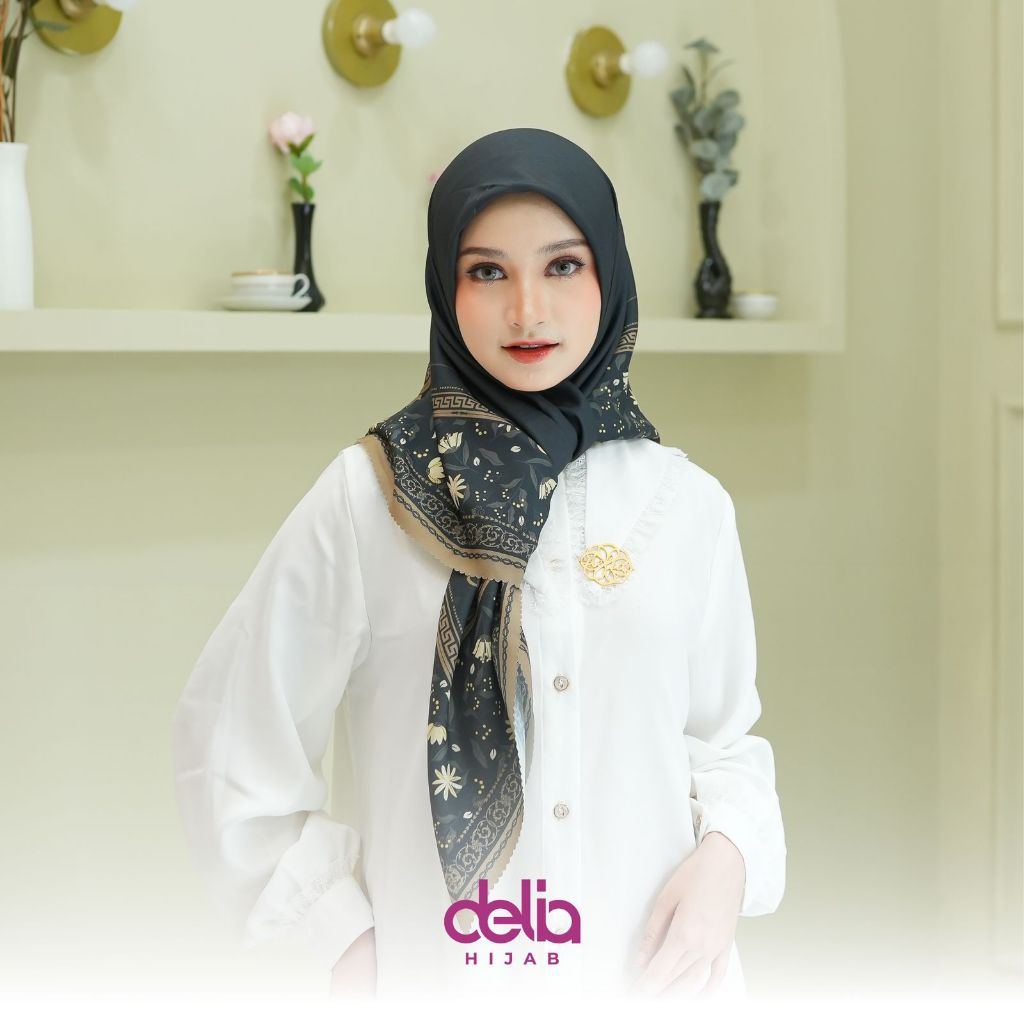 Delia Hijab - AKARI SCARF BY DELIA HIJAB | HIJAB MOTIF | HIJAB SEGIRMPAT |