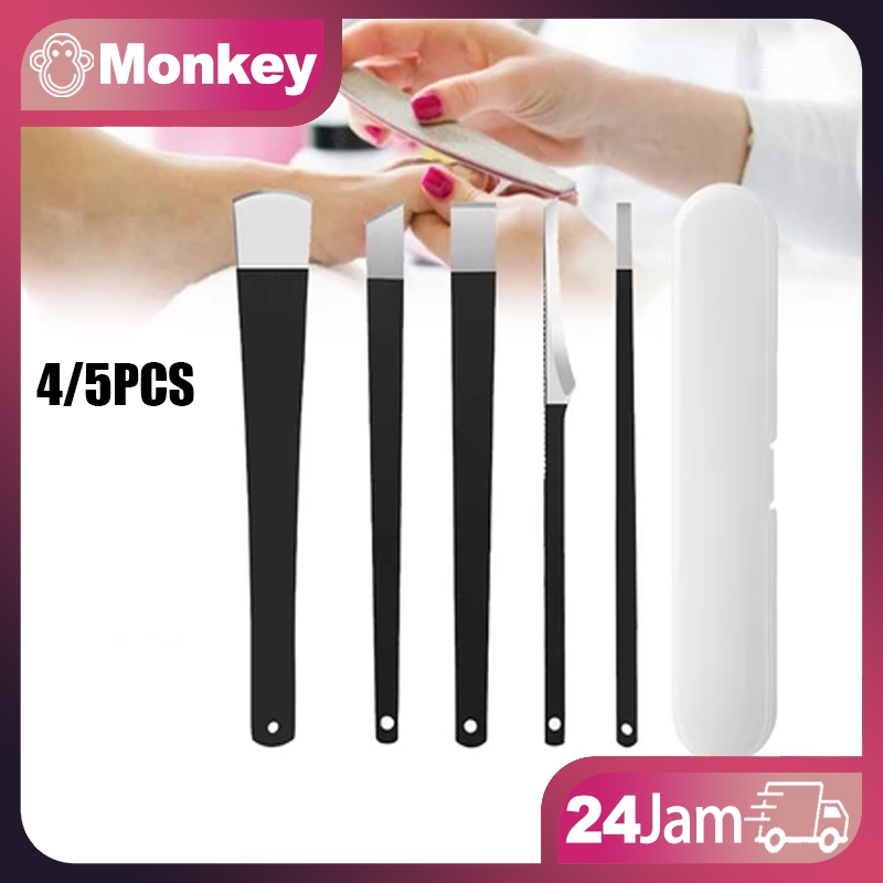 5pcs set pisau kuku cantengan / pisau kuku cantengan/manicure pedicure tools