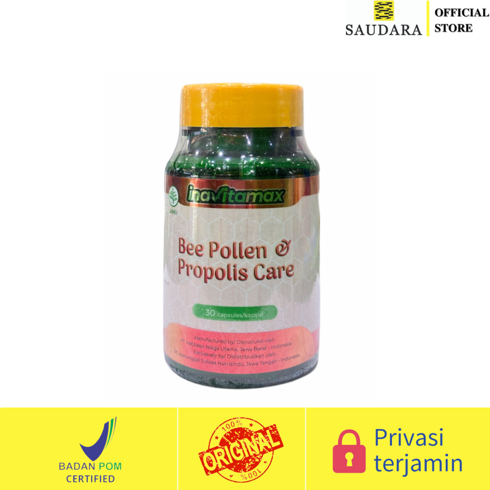 Inavitamax Bee Pollen & Propolis Care (30 Kapsul)