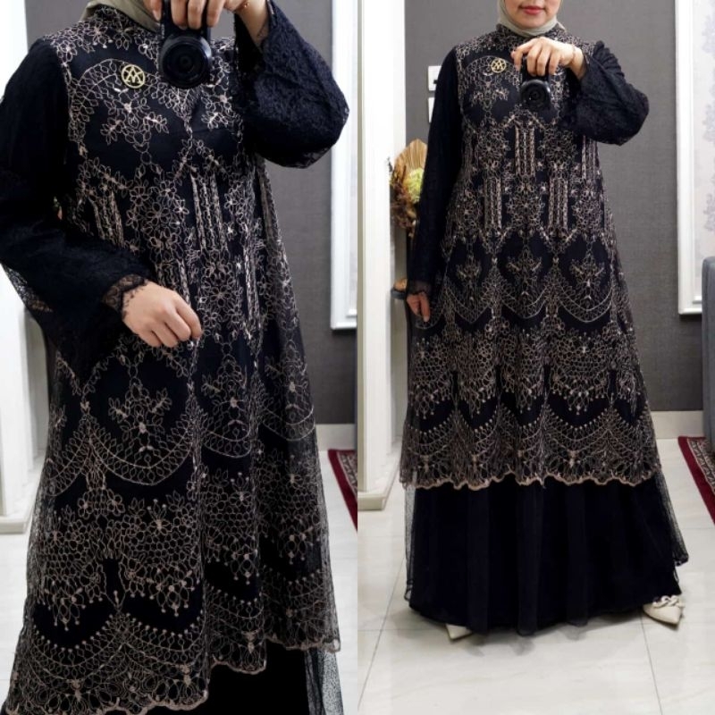 DIANDRA DRESS BY AMORI GAMIS TERBARU ABAYA