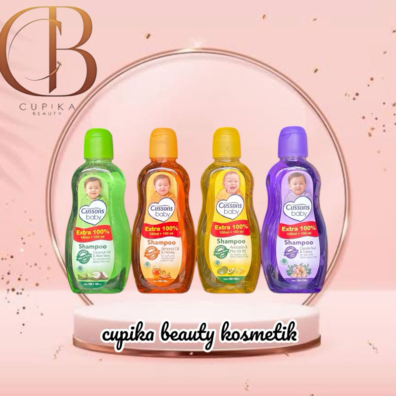 cc,pz}  CUSSONS BABY shampoo 100+100 ml - shampo bayi