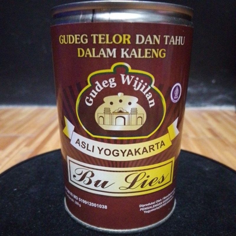 

Gudeg Telor Dan Tahu Asli Yogyakarta Bu Lies 300gr