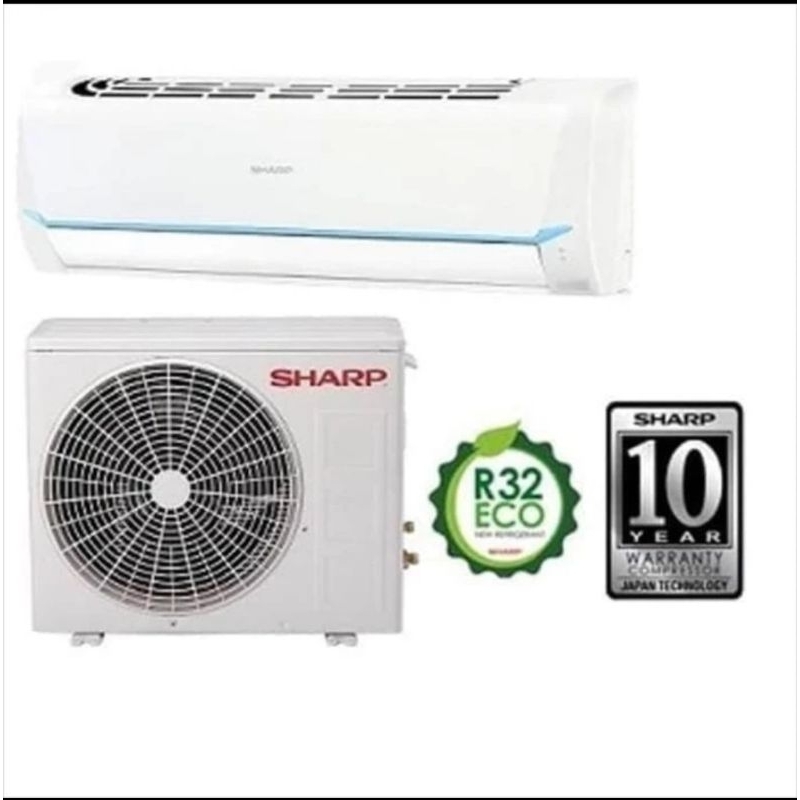 AC SHARP 2PK AH-A18SAY THAILAND AC SPLIT SHARP 2PK