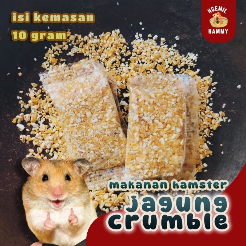 MAKANAN HAMSTER REMAHAN JAGUNG KERING 10G