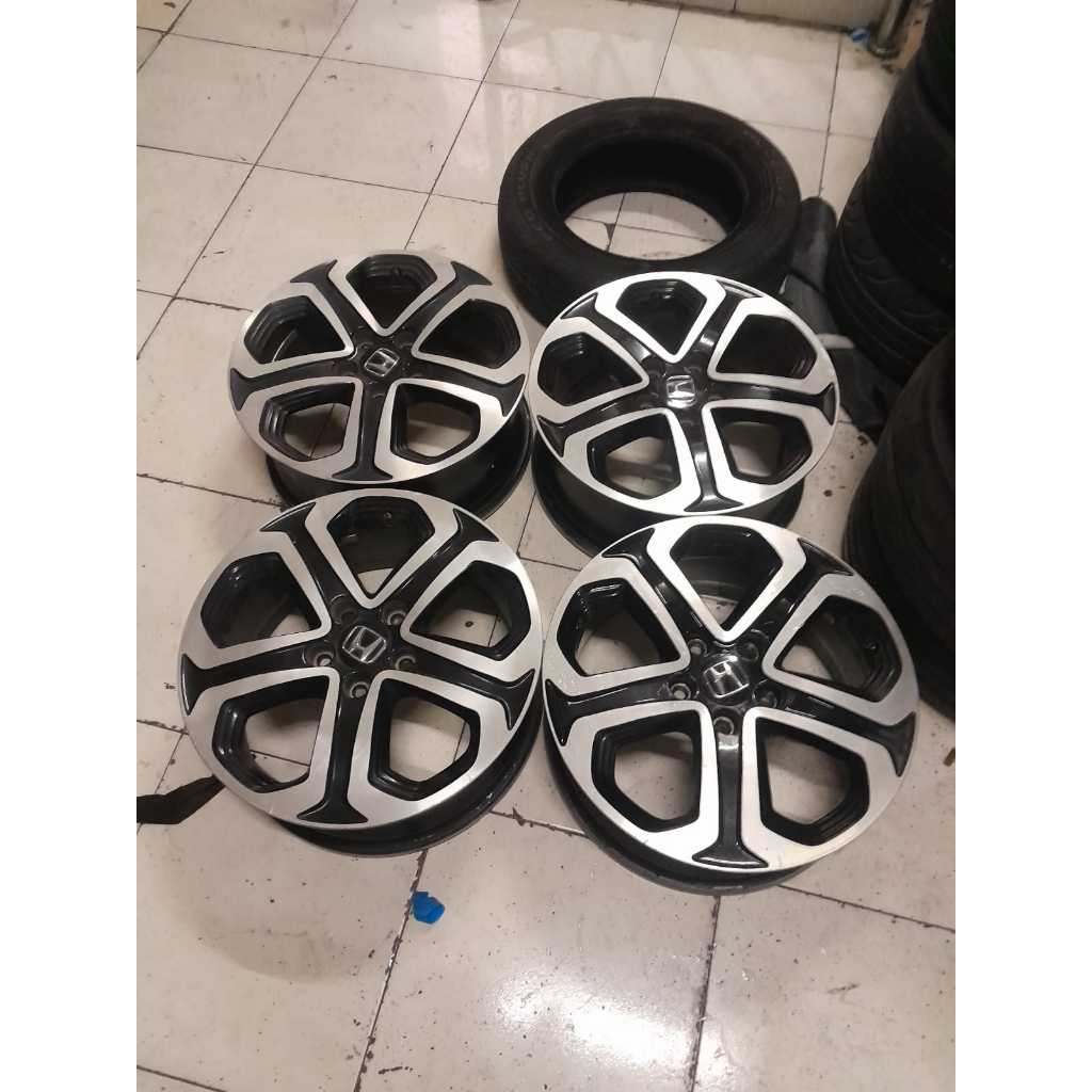 Velg Original Ring 17 Oem Honda HRV Lubang 5 Murah R17 Black Polis