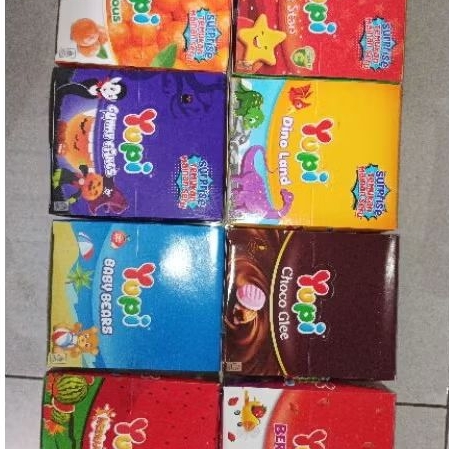 

(1 box) Permen Yupi -- isi 24 pcs