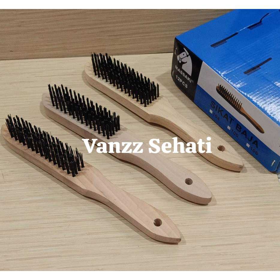 Sikat Kawat Baja / Sikat Baja Massaki / Brush Kawat