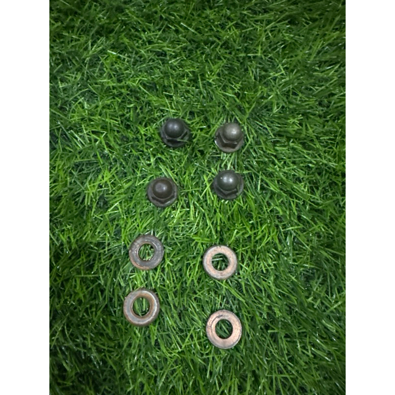 Mur kop head dan ring tembaga baut sunduk sate tiger megapro gl original copotan