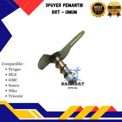 SPUYER PEMANTIK KOMPOR GAS RRT UMUM/SPUYER PEMANTIK KOMPOR