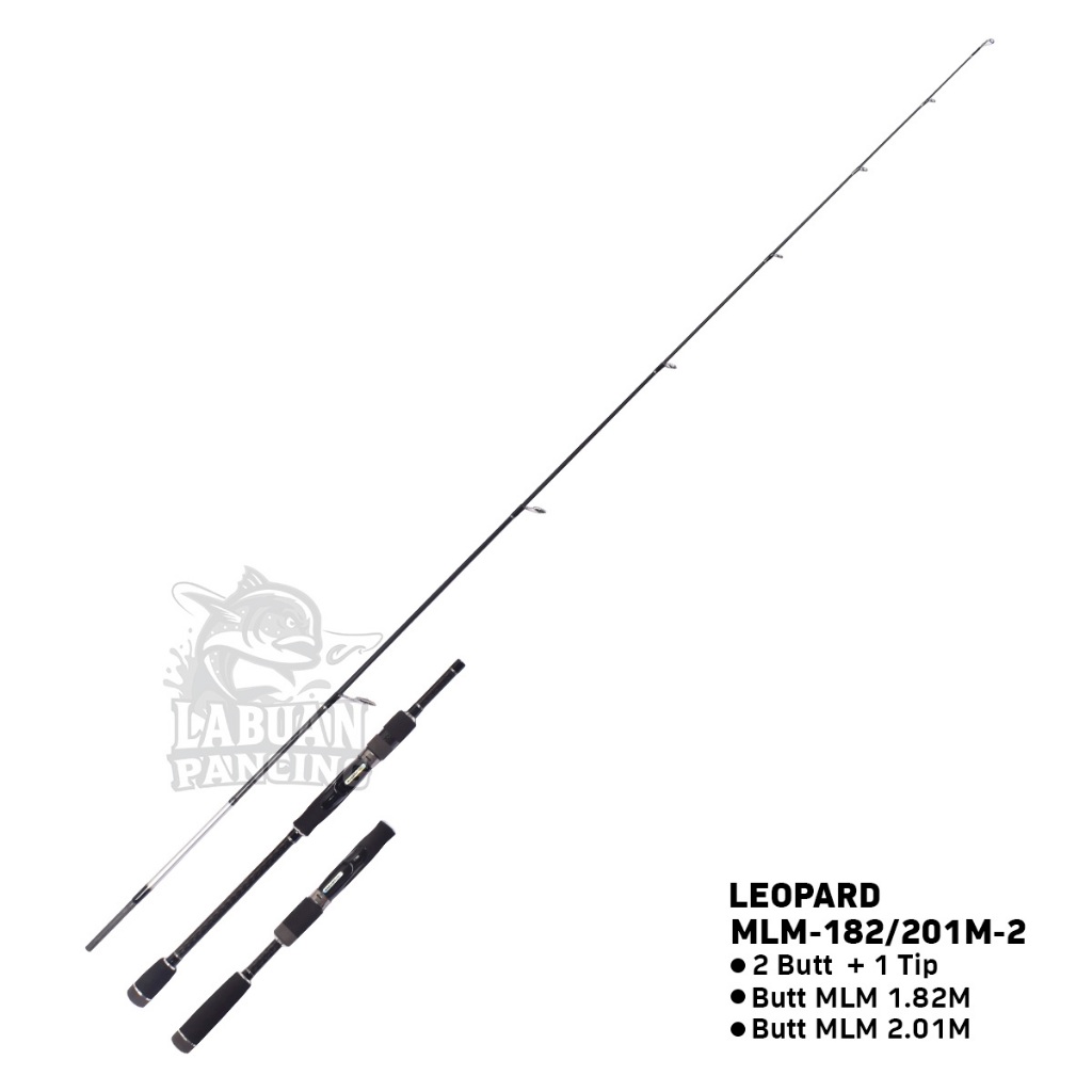 Joran Spinning Maguro Leopard 180/201m Labuan Pancing