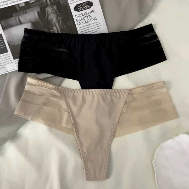 Celana Dalam Wanita PAMELA Brief Pakaian Sexy Panties CD Tali G String Seamless Murah Premium