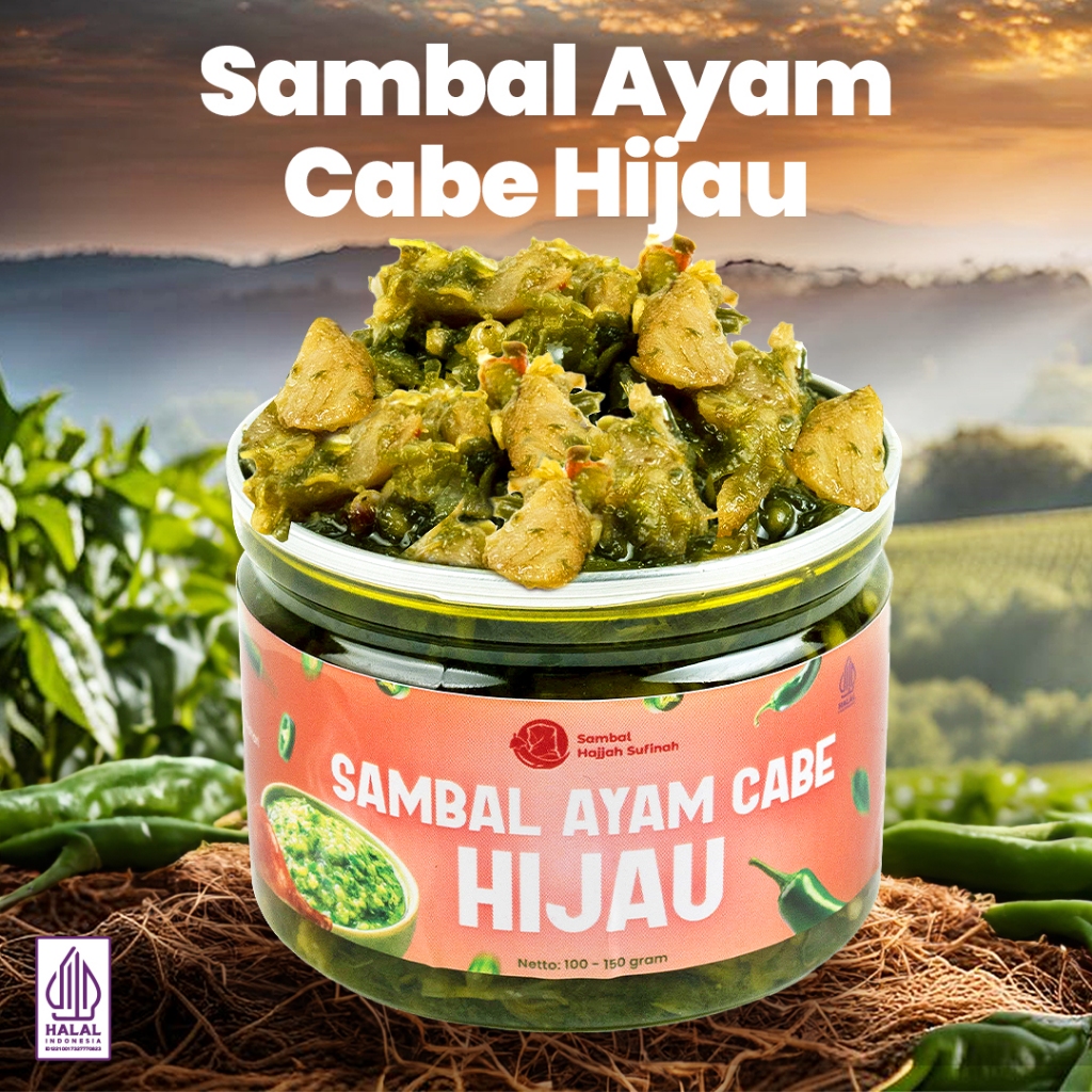 

Sambal Ayam Cabe Hijau / Sambal Hajjah Sufinah