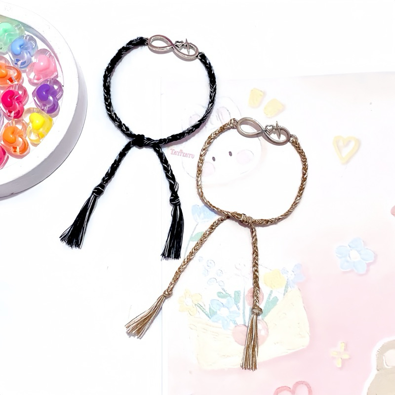 GELANG INFINITY LOVE | GELANG INFINITY ROPE | GELANG INFINITY COUPLE | GELANG BESTIE | GELANG HANDMA