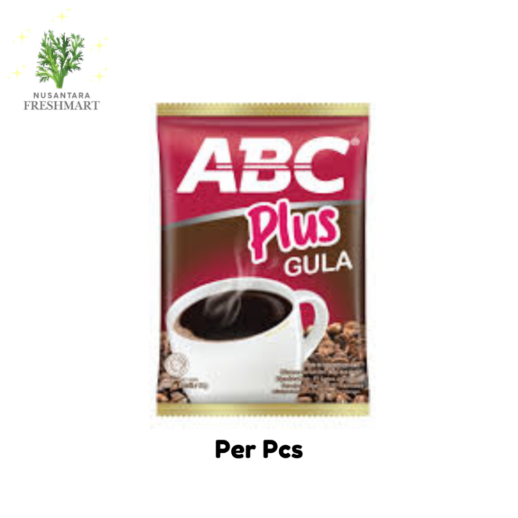 

[Nusantara Freshmart] Kopi ABC Plus Gula 18 gr Per Pcs