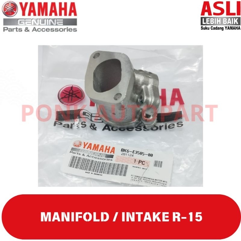 MANIFOLD / INTAKE R15 R-15 ORIGINAL YAMAHA BK6-E3583-00