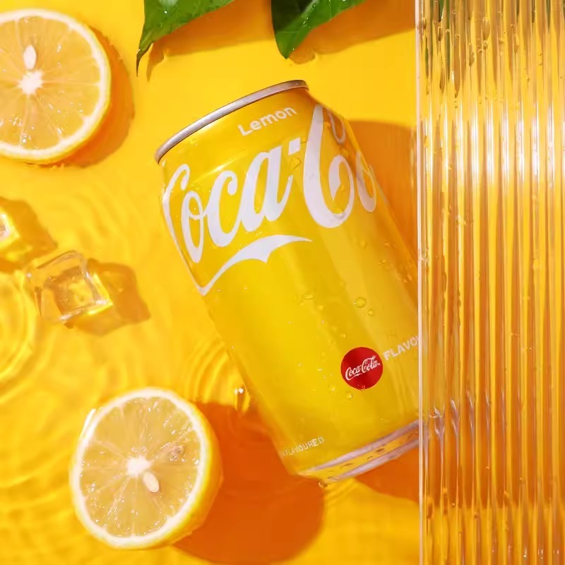 

Coca Cola Lemon Flavor 330ml minuman bersoda