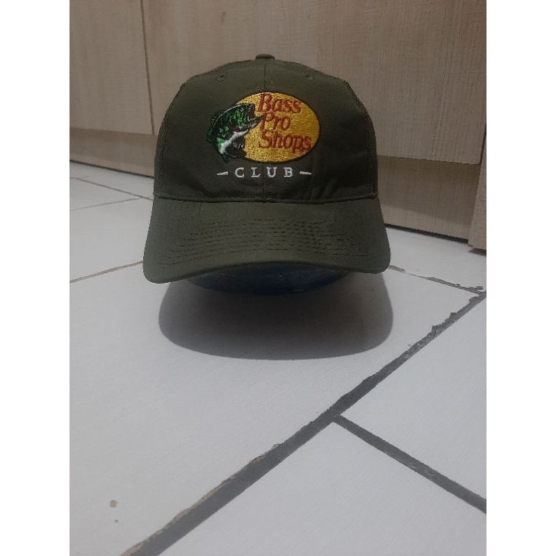 topi Bass Pro Shops Bordir original second