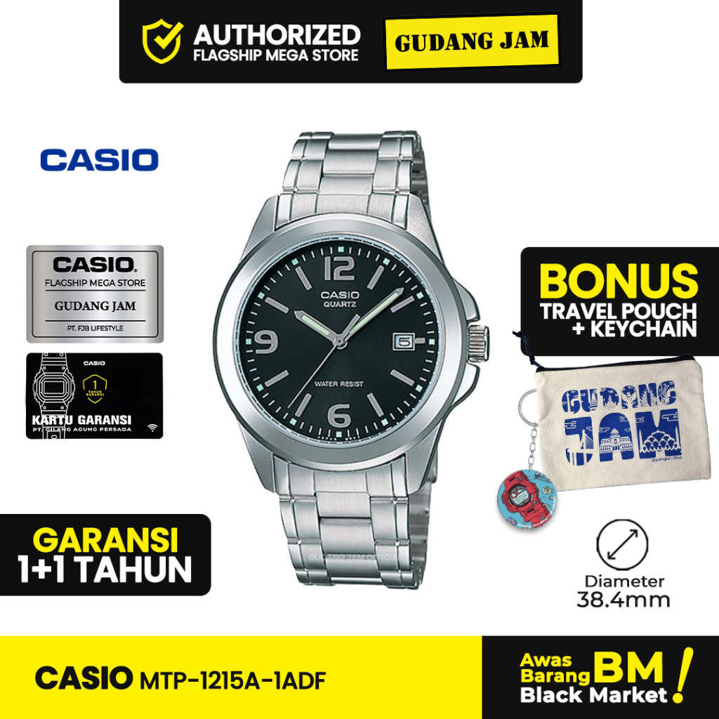 Casio General MTP-1215A-1ADF MTP-1215A MTP-1215 MTP1215A MTP 1215A