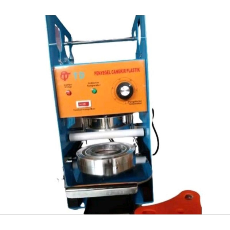 Mesin Cup Sealer / Mesin Press Tutup Gelas Plastik Minuman