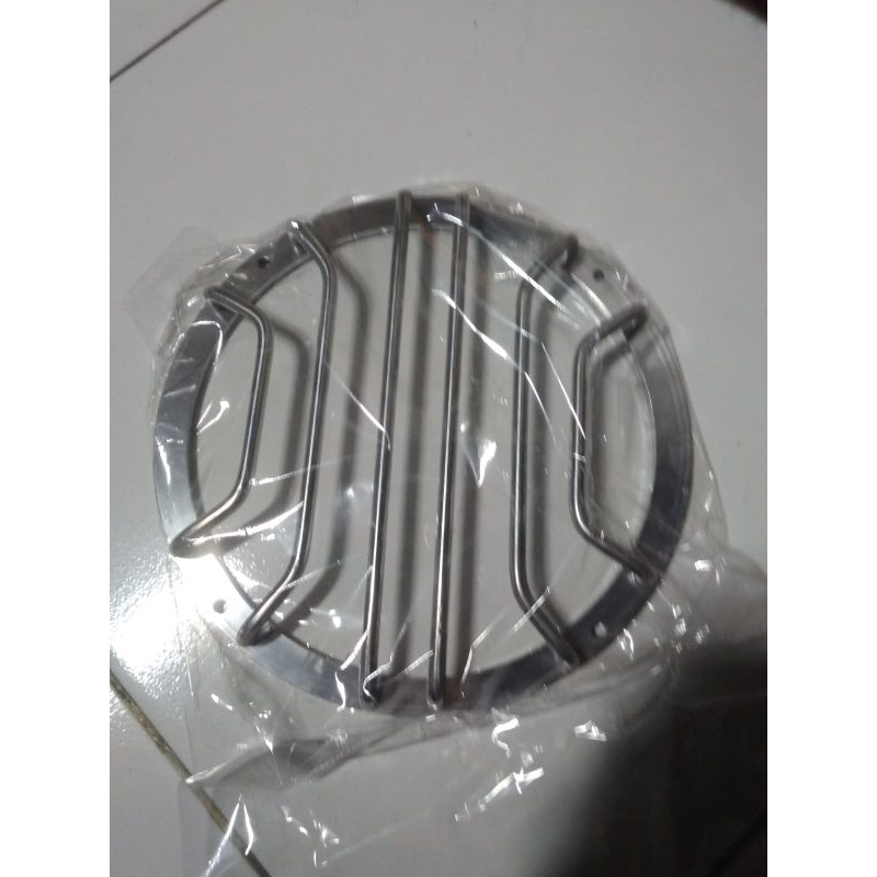 grill subwoofer/tutup subwoofer 8in crom