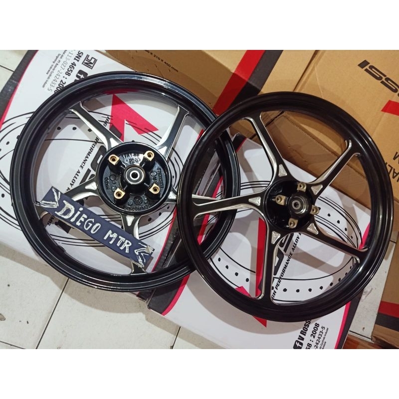 velg Jupiter MX New Dobble Disc/velg racing vrossi jupiter mx new135dd sepasang