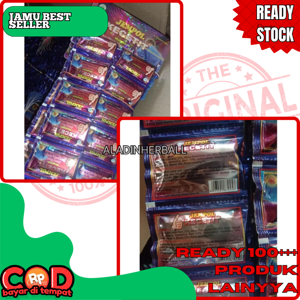 JEMPOL KECETIT KAPSUL ORIGINAL