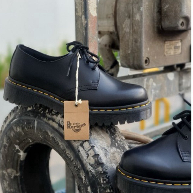 Sepatu Dr. Martens 1461 BEX Black Smooth