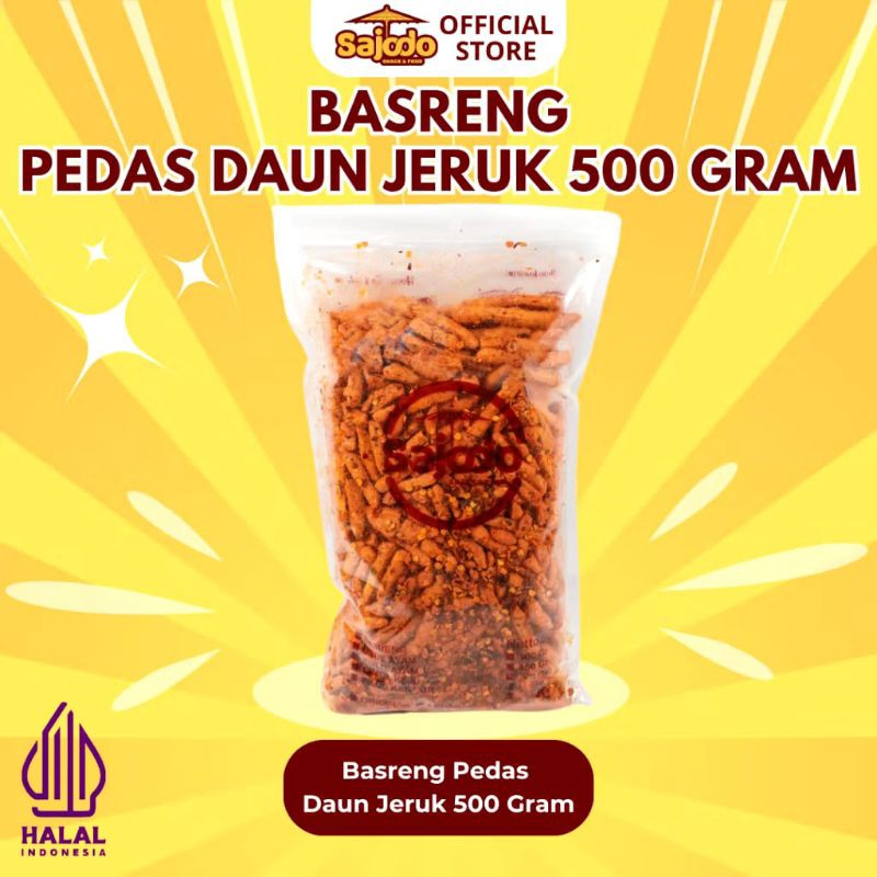 

[COD]Basreng Viral Pedas Jeruk 500Gr