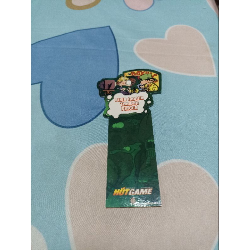 (PRELOVED) BOOKMARK MAJALAH HOTGAME