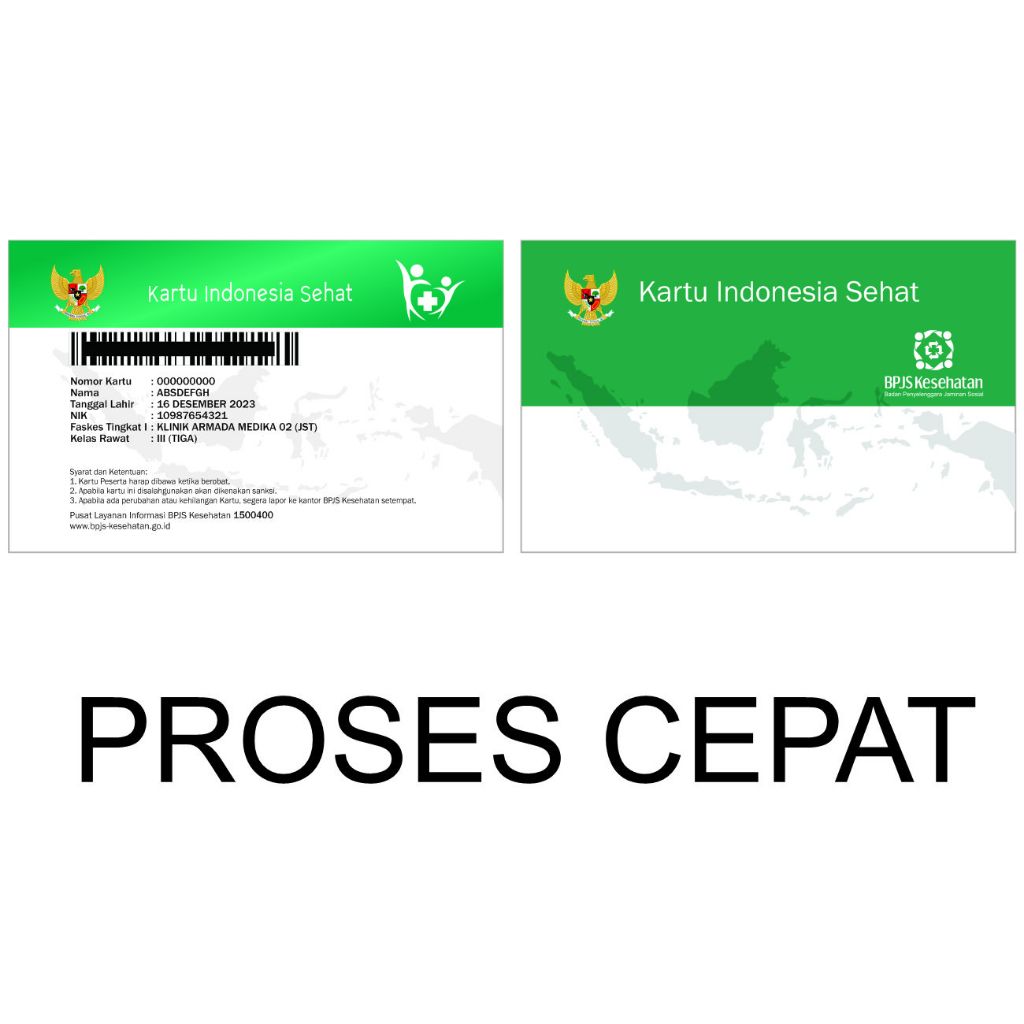 

KARTU MEMBER KESEHATAN BAHAN PVC TIDAK LUNTUR