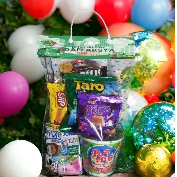 

Paket Bingkisan / Paket Hampers / Paket Souvenir Snack Ulang Tahun Anak G1