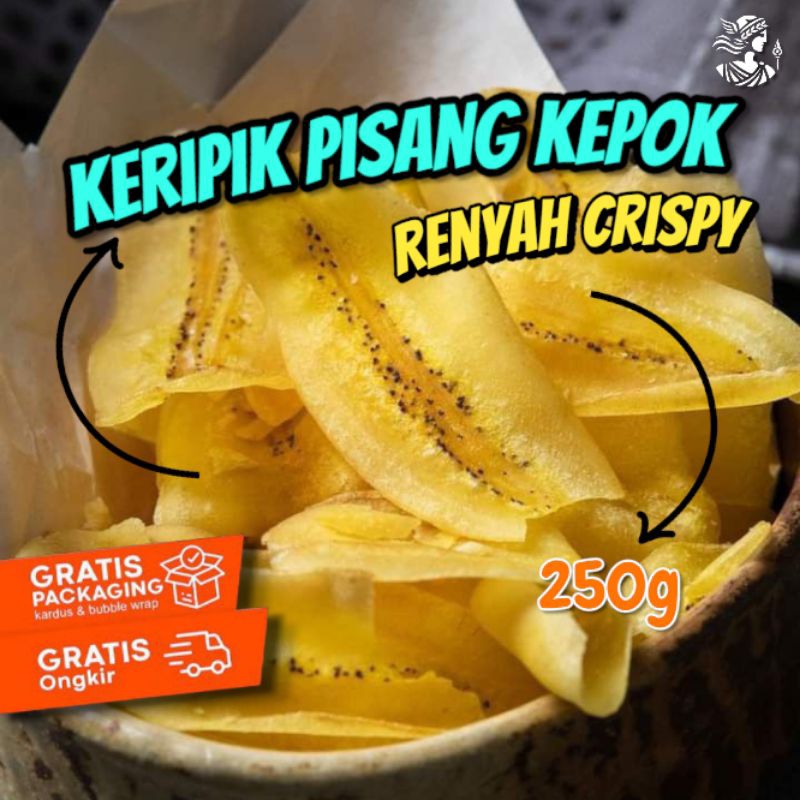 

KERIPIK PISANG KEPOK SUPER 500gr original gurih