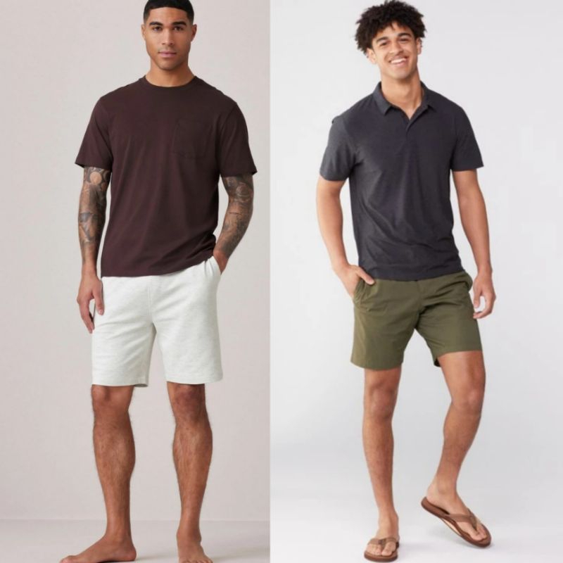 UNQL mens shorts drawstring twill pants /celana pendek pria kekinian/celana pendek branded