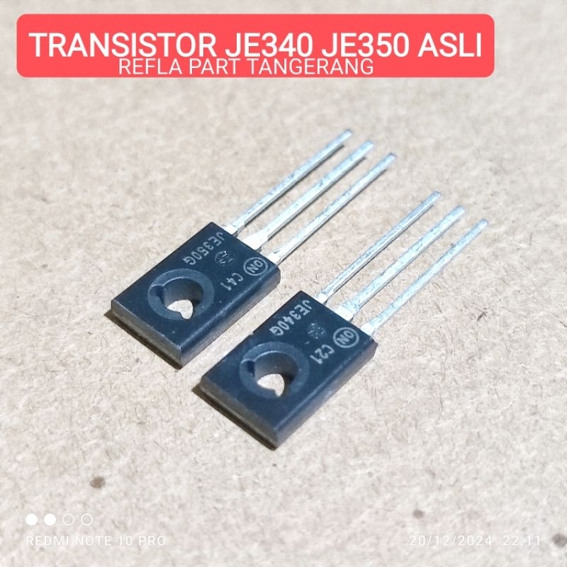 TRANSISTOR VAS JE340 JE350 JE 340 JE 350 ASLI ORIGINAL ON